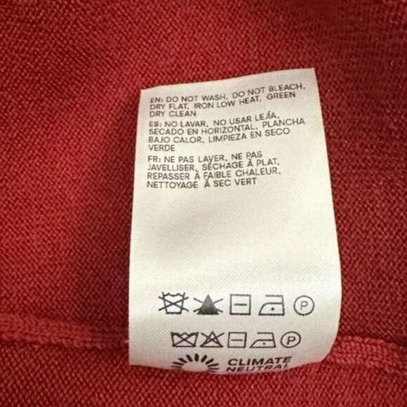 Reformation Livia Regenerative MerinoSweater Maxi  Dress in Chianti size S - Picture 5 of 7